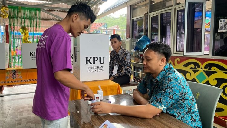 Ratusan Warga Binaan Salurkan Hak Pilih, Dua TPS Khusus Disiapkan di Lapas Tarakan