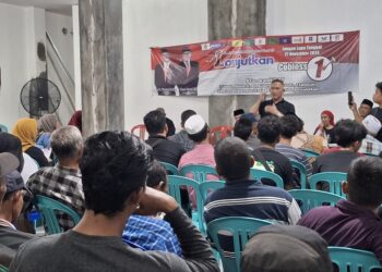 Sapa Warga Gunung Lingkas, Akui Salah Satu Wilayah Pemenangan, Khairul Tampung Curhatan Warga soal Drainase 