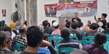 Sapa Warga Gunung Lingkas, Akui Salah Satu Wilayah Pemenangan, Khairul Tampung Curhatan Warga soal Drainase 