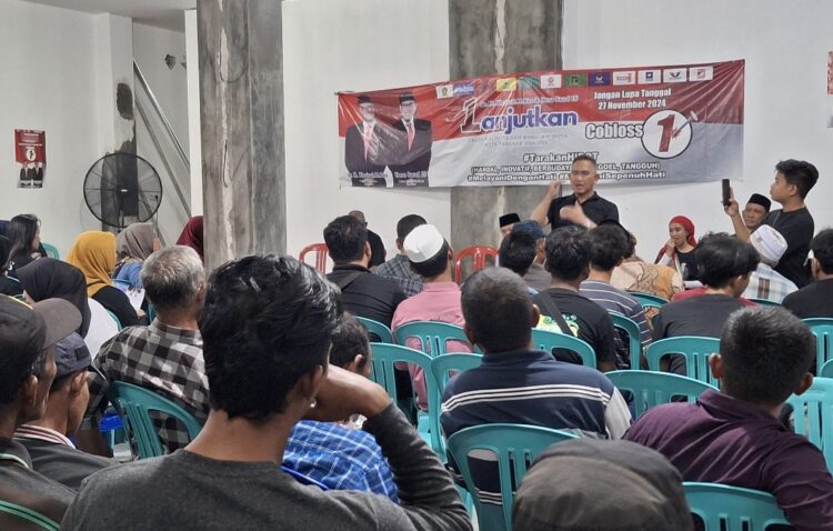 Sapa Warga Gunung Lingkas, Akui Salah Satu Wilayah Pemenangan, Khairul Tampung Curhatan Warga soal Drainase