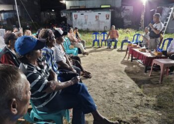 Sambangi Warga RT 5 Karang Balik, Momen Kampanye Terakhir Sebelum Masa Tenang