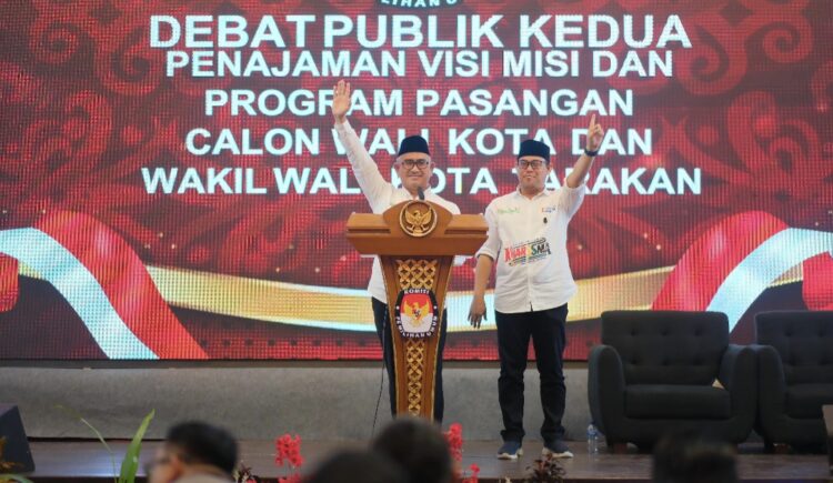 Debat Kedua Kharisma, Beber Strategi Atasi Banjir, Pembangunan Berkelanjutan dan Tetap Jaga Lingkungan