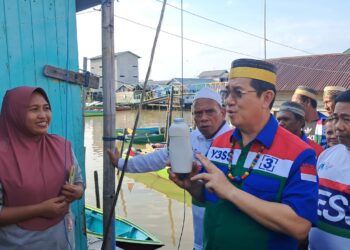 YESS Sambangi Kampung Tias, Yansen Nilai Layak Jadi Pilot Project Kawasan Wisata Desa Terapung