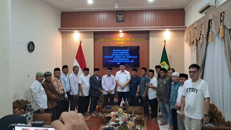 Bertajuk Silaturahmi, Paslon YESS Sambangi DPD LDII Kaltara