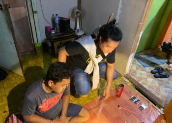 Dua Orang Warga Tarakan Ditangkap, Nyambi Jual Sabu, Satu Orang Masih Dicari