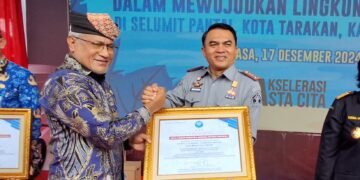 Dukung Program P4GN, Lapas Tarakan Terima Penghargaan dari BNN RI