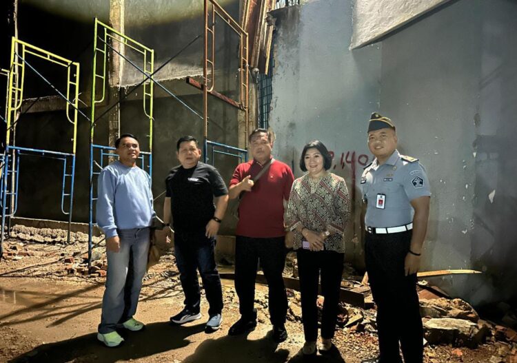 Masih Berproses, Kadivpas Kaltimtara Pantau Pembangunan Tembok dan Pengamanan Lapas Tarakan