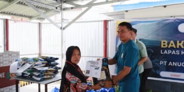 Lapas Tarakan Kembali Bagikan Bansos Bagi Keluarga WBP, Wujud Realisasi Program Akselerasi Menimipas