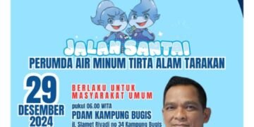 Bertabur Hadiah Menarik, Jalan Santai Bersama Meriahkan Hari Jadi PDAM ke-25, Cek Jadwalnya!