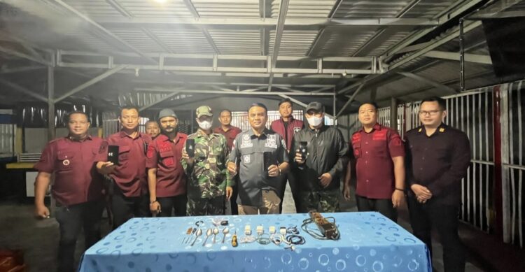 Razia Gabungan Kembali Sasar Kamar Hunian Warga Binaan Lapas Kelas IIA, Upaya Wujudkan Zero Halinar