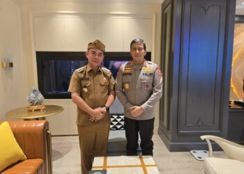 Perkuat Sinergi Kamtibmas, PJ Wali Kota Tarakan Audiensi dengan Wakapolri