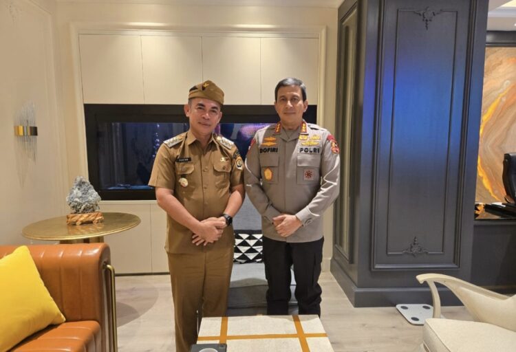 Perkuat Sinergi Kamtibmas, PJ Wali Kota Tarakan Audiensi dengan Wakapolri