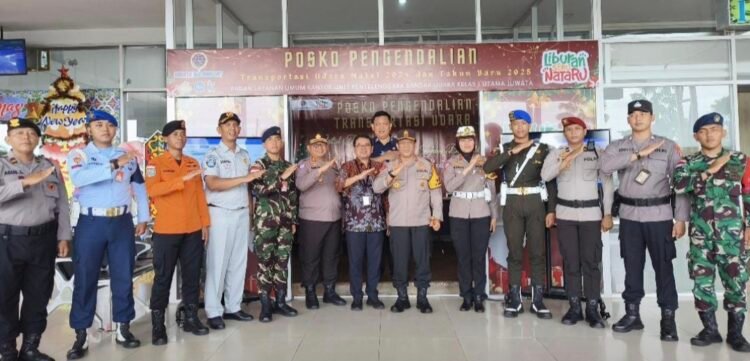 Kapolda Kaltara Sambangi Pos Pengamanan Tarakan di Momen Nataru