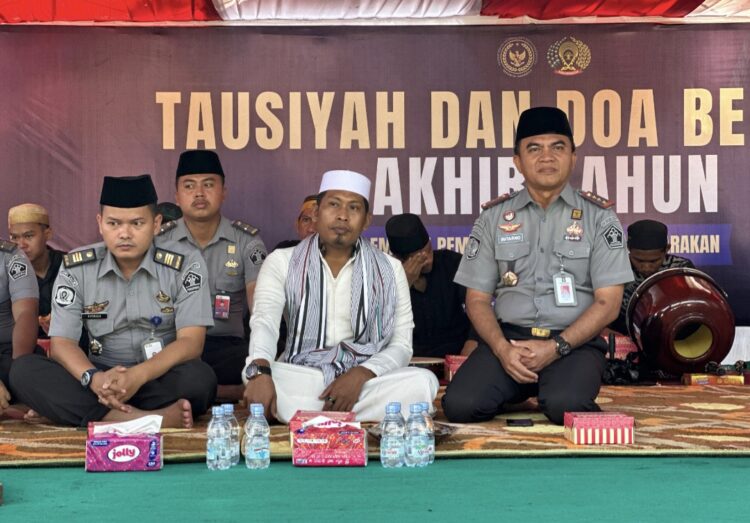 Momen Refleksi Akhir Tahun 2024, Lapas Doa Bersama dan Gelar Tausyiah