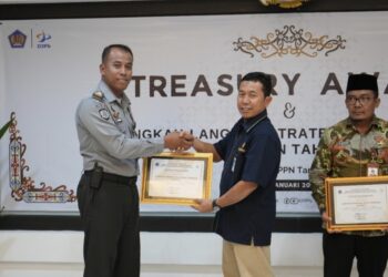 Lapas Tarakan Kembali Ukir Prestasi, Suksa Bawa Pulang Terbaik 1 Treasury Award 2024