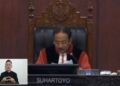 Dismissal, MK Putuskan Eksepsi Pemohon Ditolak, Majelis Hakim Sebut Gugatan Tak Penuhi Syarat Formil