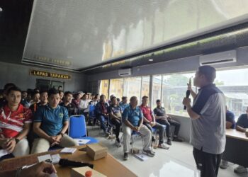 Penguatan Tusi Pemasyarakatan, Kalapas Beri Pesan Petugas Wajib Berintegritas