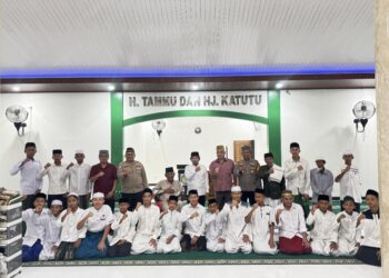Buka Bersama Pondok Pesantren DDI Babussalam, Wujud Kepedulian Polri dan TNI Berbagi di Momen Ramadan