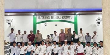 Buka Bersama Pondok Pesantren DDI Babussalam, Wujud Kepedulian Polri dan TNI Berbagi di Momen Ramadan