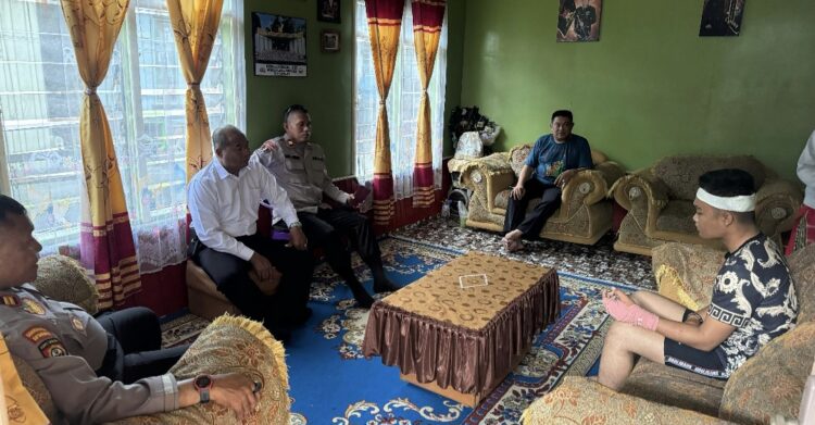 Wujud Kepedulian  Polres Tarakan, Pastikan Kondisi Personel Terus Membaik