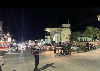 Tingkatkan Ketentraman Ibadah, Ditpamobvit Polda Kaltara Laksanakan Pengamanan Masjid di Bulan Suci Ramadan