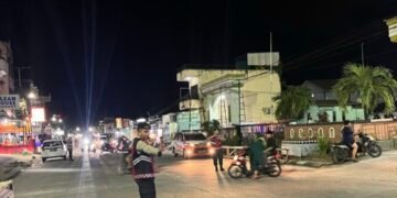 Tingkatkan Ketentraman Ibadah, Ditpamobvit Polda Kaltara Laksanakan Pengamanan Masjid di Bulan Suci Ramadan