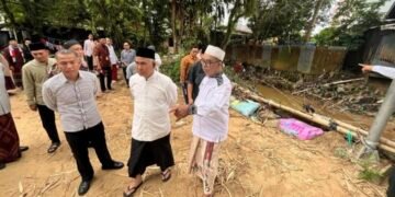 Solusi Atasi Banjir Karang Anyar, Wacanakan Pelebaran Sungai, Relokasi Masjid Darul Faizin