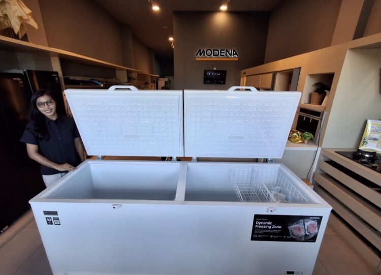 Hadir di Tarakan, MODENA Perkenalkan Chest Freezer Terbaru