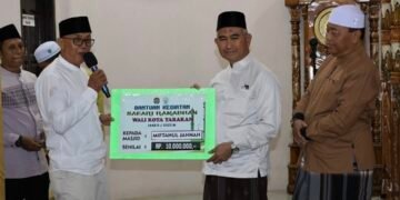 Wali Kota Tarakan Laksanakan Safari Ramadhan di Masjid Miftahul Jannah