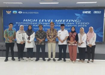 Wakil Wali Kota Tarakan Hadiri Rapat Konsolidasi TPID dan TP2DD di Kantor Gubernur Kaltara