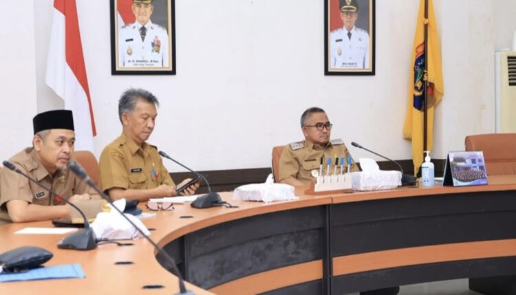 Wali Kota Hadiri Rakor Pengendalian Inflasi dan Cuaca Ekstrem