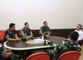 Jalin Sinergitas, Wali Kota Terima Kunjungan Silaturahmi Danlanud Anang Busra
