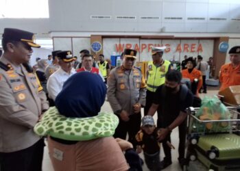 Kapolda Kaltara Pantau Kesiapan Pengamanan Arus Mudik Idul Fitri 1446 Hijriah di Tarakan