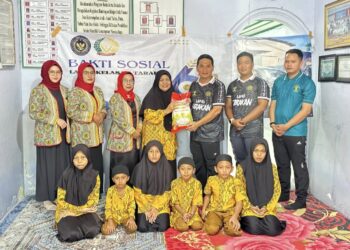 Rangkaian Peringatan HBP ke-61, Lapas Tarakan Serahkan Paket Bansos ke Yayasan Panti Asuhan