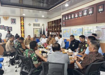 Perkuat Sinergitas dengan Forkopimda, Lapas Tarakan Gelar Coffe Morning