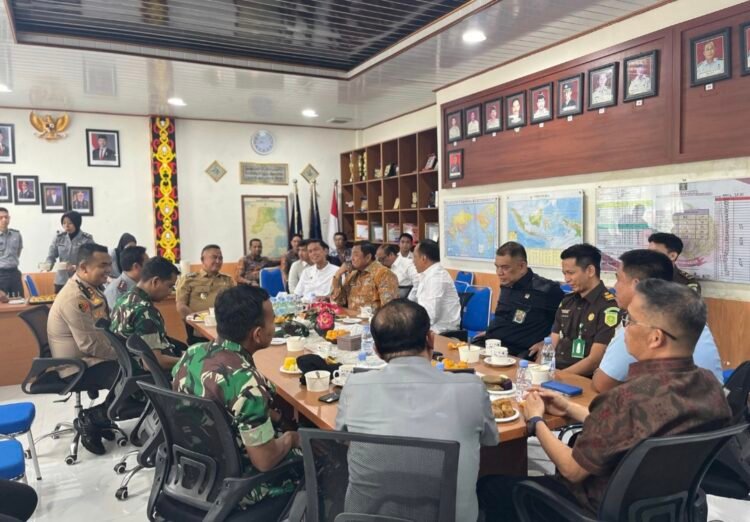 Perkuat Sinergitas dengan Forkopimda, Lapas Tarakan Gelar Coffe Morning