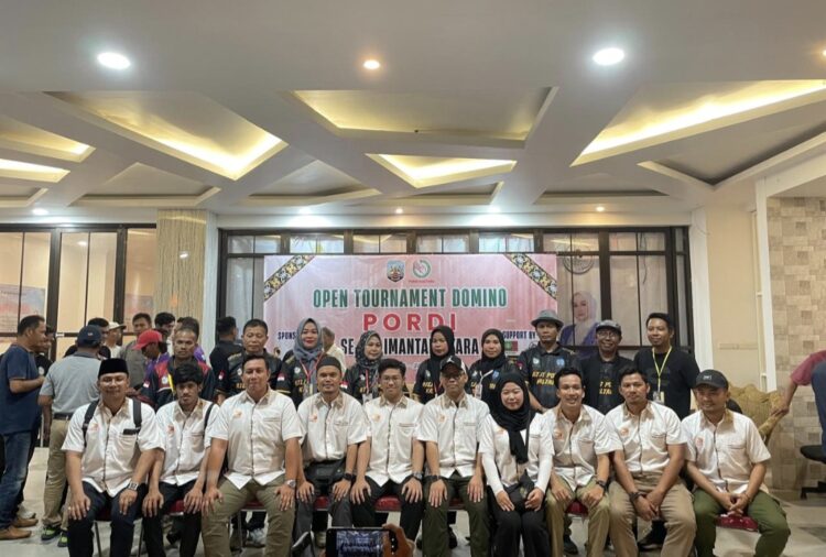 Dua Hari Open Turnamen Domino Pordi Kaltara Digelar, 8 Pasangan Terbaik Siap Dikirim ke Menpora Cup I