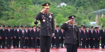 Perkuat Ideologi Kebangsaan, Polda Kaltara Menggelar Upacara Peringatan Hari Lahir Pancasila