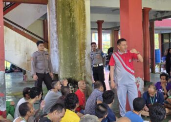 Polres Nunukan Sosialisasikan Penyuluhan Hukum Terhadap Pekerja Migran Indonesia