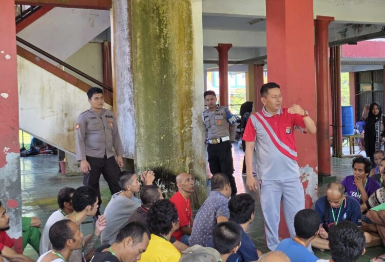 Polres Nunukan Sosialisasikan Penyuluhan Hukum Terhadap Pekerja Migran Indonesia