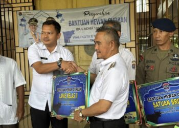 Lapas Tarakan Terima Bantuan Hewan Kurban dari Pemkot Tarakan