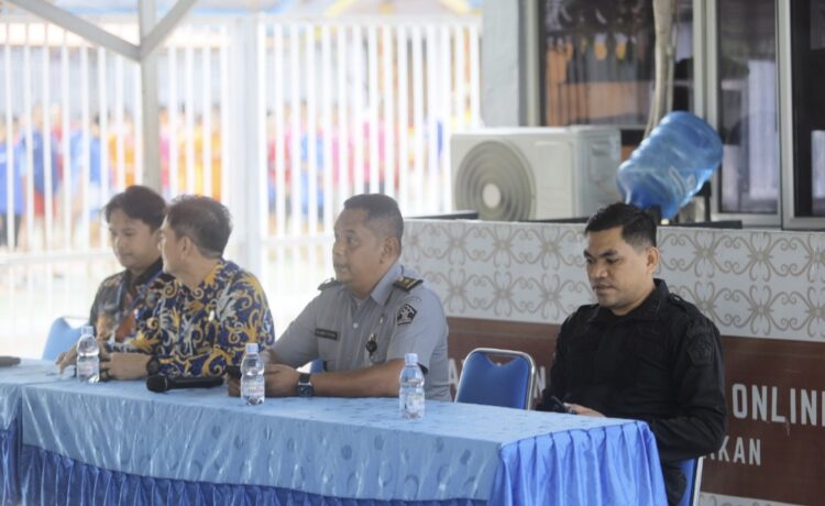 Realisasikan Program P4GN, Sinergitas Lapas Gandeng BNNP Kaltara Gelar Tes Urine