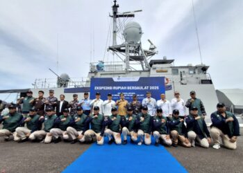 Ekspedisi Rupiah Berdaulat Kembali Digelar, Rp5 Miliar Siap Diedarkan di Wilayah 3T, Dikawal KRI Singa 651