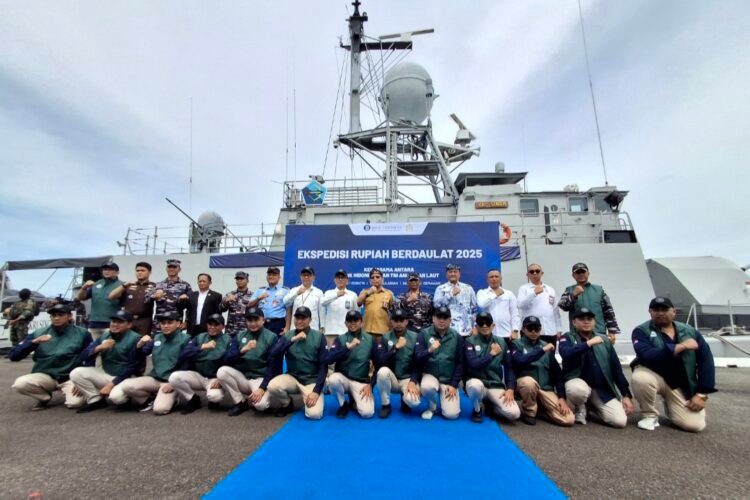 Ekspedisi Rupiah Berdaulat Kembali Digelar, Rp5 Miliar Siap Diedarkan di Wilayah 3T, Dikawal KRI Singa 651