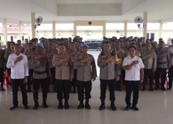 Pembinaan Etika Profesi Polri Di Polres Tarakan, Dipimpin Kabid Propam Polda Kaltara