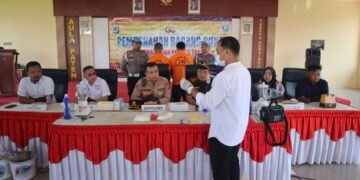 2 Kg Lebih Sabu dan 25,99 Butir Ekstasi Dimusnahkan Polres Tarakan