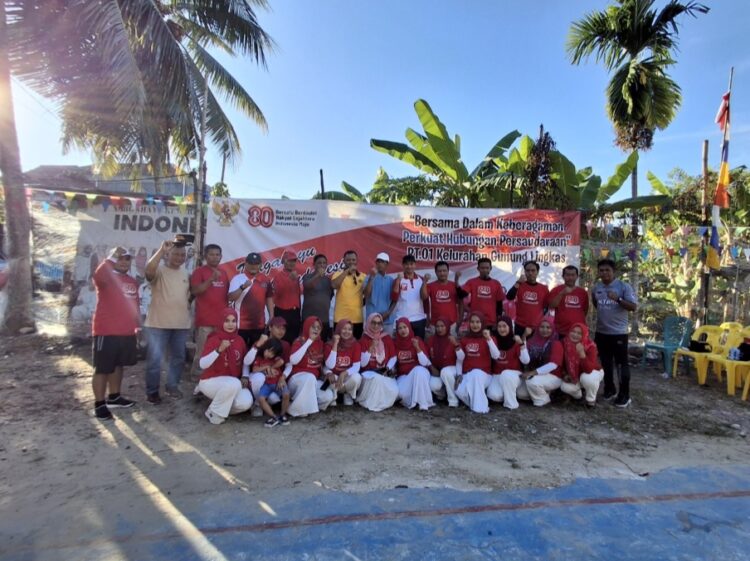 Momen Pembukaan Lomba 17 Agustus di RT 1, Inisiatif Swadaya dari Warga,  Lurah Gunung Lingkas: Ini Cerminan Budaya Kebersamaan