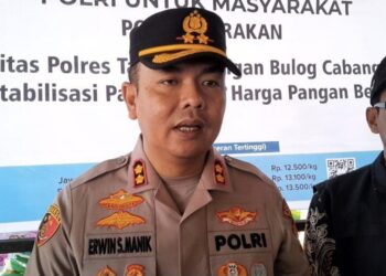 Polres Tarakan Gandeng Bulog Gelar Gerakan Pangan Murah, Empat Ton Ludes Tak Sampai Satu Jam