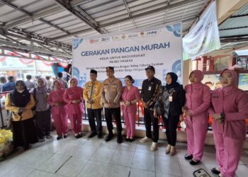 Satu Jam 4 Ton Beras SPHP Ludes Diburu Pembeli, Selama Gerakan Pangan Murah Salurkan 84 Ton