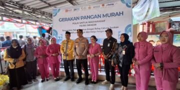 Satu Jam 4 Ton Beras SPHP Ludes Diburu Pembeli, Selama Gerakan Pangan Murah Salurkan 84 Ton